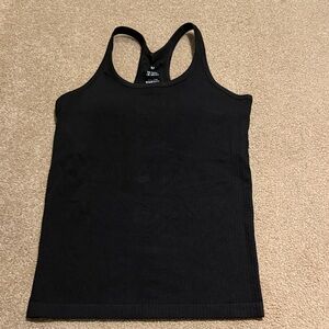 Black Racerback Tank Top